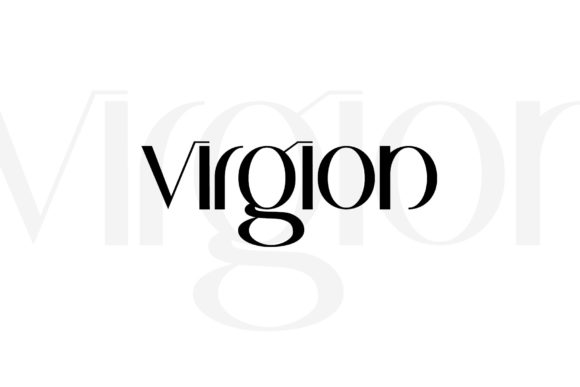 Virgion: A Display Font for Modern, Elegant Design